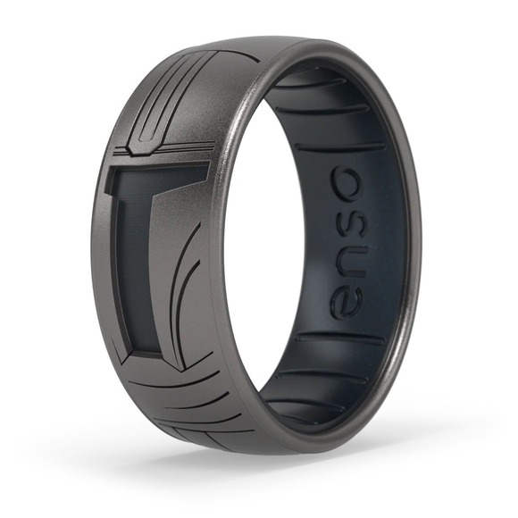 Enso Rings Star Wars Silicone Rings - The Mandalorian - Size 9 - Picture 1 of 6